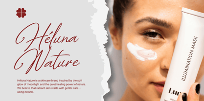 Arlanda Script Font Poster 5