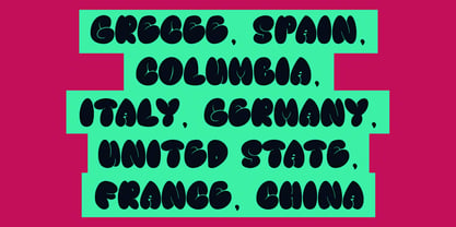 MC Bogu Bogu Font Poster 5