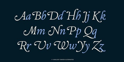 Analogy Font Poster 5