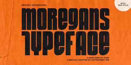 Moregans Font Poster 1