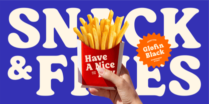 Glofin Font Poster 7