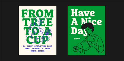 Glofin Font Poster 8