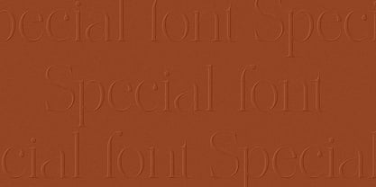 The Softly Serif Font Poster 3