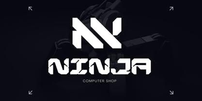 Nexokora Techno Font Poster 7