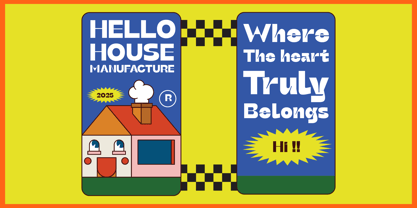 Popart Pixel Font Poster 2