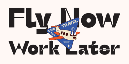 Popart Pixel Font Poster 3