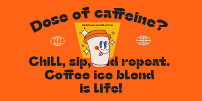 Popart Pixel Font Poster 4