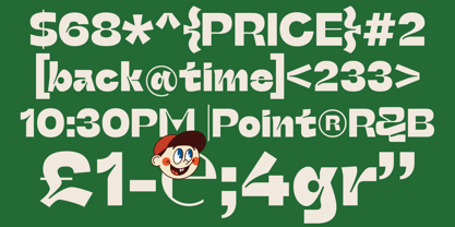 Popart Pixel Font Poster 8