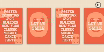 O Feel Font Poster 4