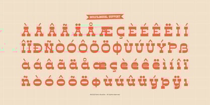 O Feel Font Poster 11