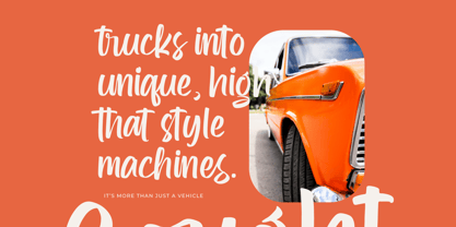 Kaplery Sparkle Font Poster 7