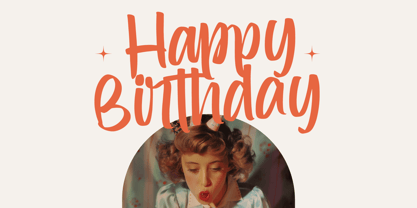 Kaplery Sparkle Font Poster 4