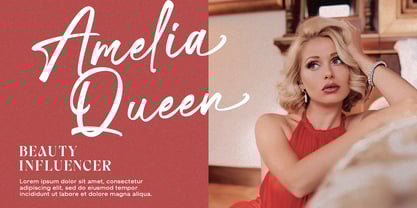 Khalisa Signature Font Poster 5