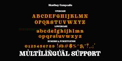 Monthey Font Poster 6