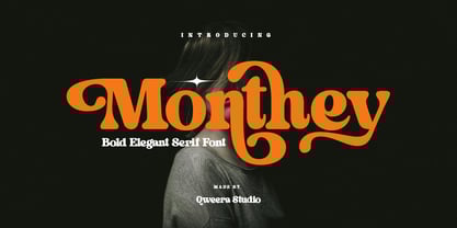 Monthey Font Poster 1