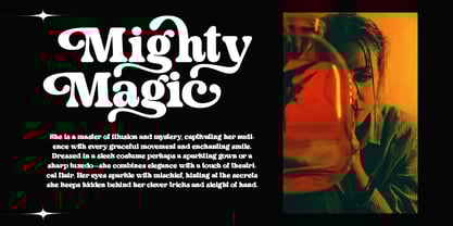 Monthey Font Poster 2