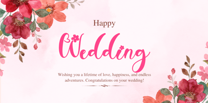 Beauty Anethya Font Poster 4