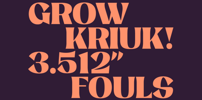 Claven Font Poster 6