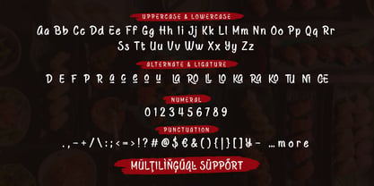 Rada Cenak Font Poster 9