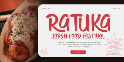 Rada Cenak Font Poster 8