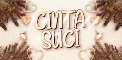 Cinta Suci Font Poster 1
