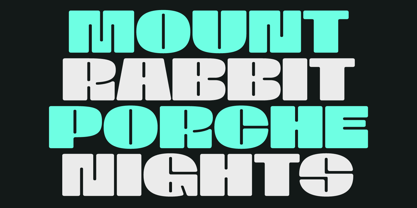 Chumb Font Poster 6