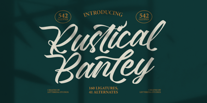 Rustical Banley Font Poster 1