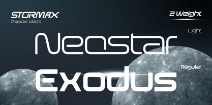 Stormax Font Poster 6