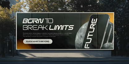 Stormax Font Poster 7