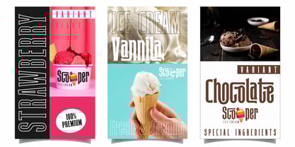 Brainton Font Poster 3