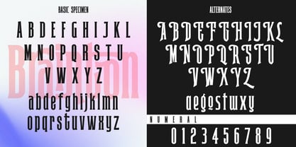 Brainton Font Poster 5