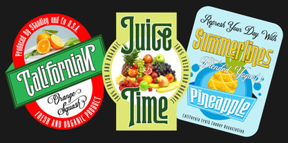 Brainton Font Poster 8