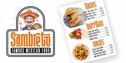 Brainton Font Poster 2