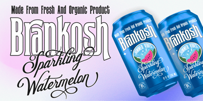 Brainton Font Poster 7