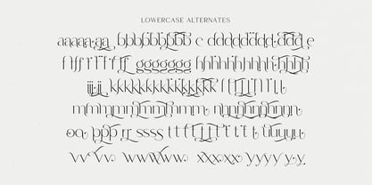 Marie Cortney Font Poster 9