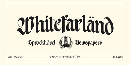 ST Barcheda Font Poster 3