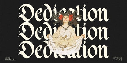 ST Barcheda Font Poster 7