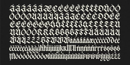 ST Barcheda Font Poster 12