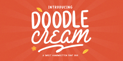 Doodle Cream Font Poster 1