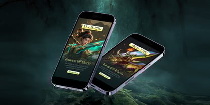 Genshino Font Poster 4