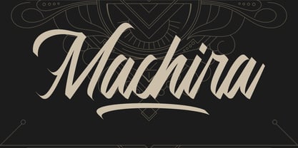 Machira Font Poster 1