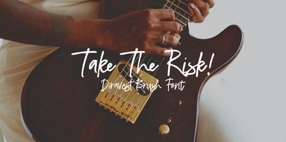 Diravest Signature Brush Font Poster 6