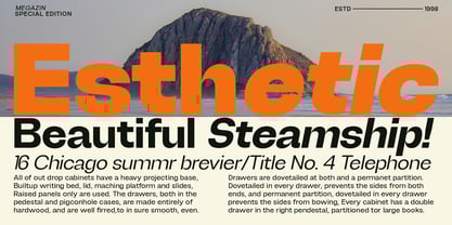 Degitan Font Poster 2