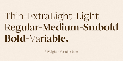 Browne de Calvin Font Poster 6