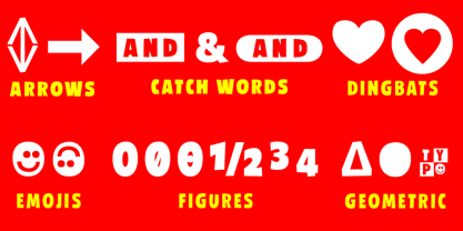 Chunky Sans Font Poster 8