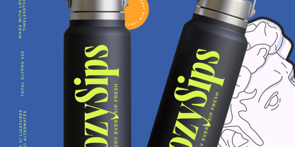 Vardent Font Poster 13