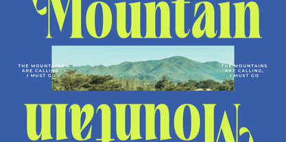 Vardent Font Poster 3