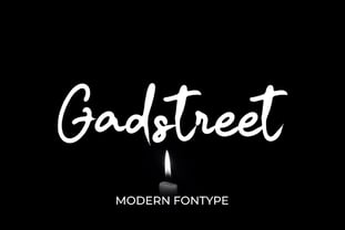 Gadstreet Font Poster 1