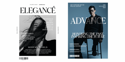 Burgundia Font Poster 4