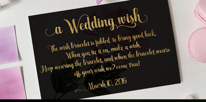 Wolf Bane Pro Font Poster 3